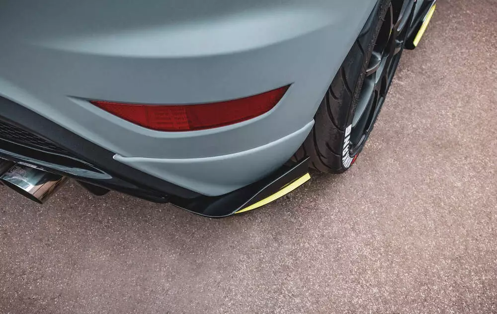 Rear Side Splitters Ford Fiesta 7 St Facelift