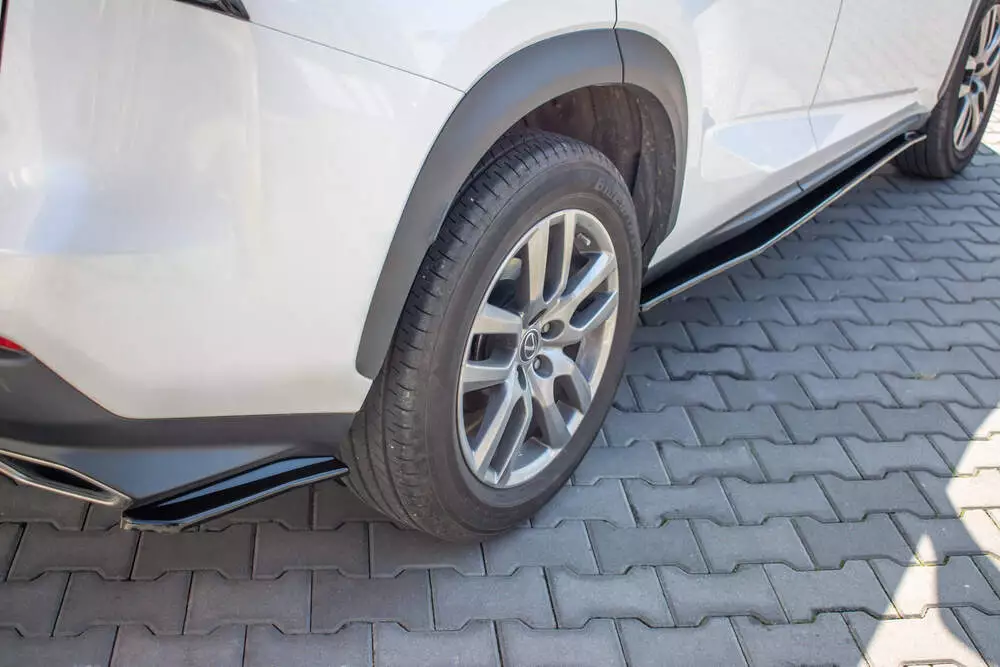 Rear Side Splitters Lexus Nx Facelift