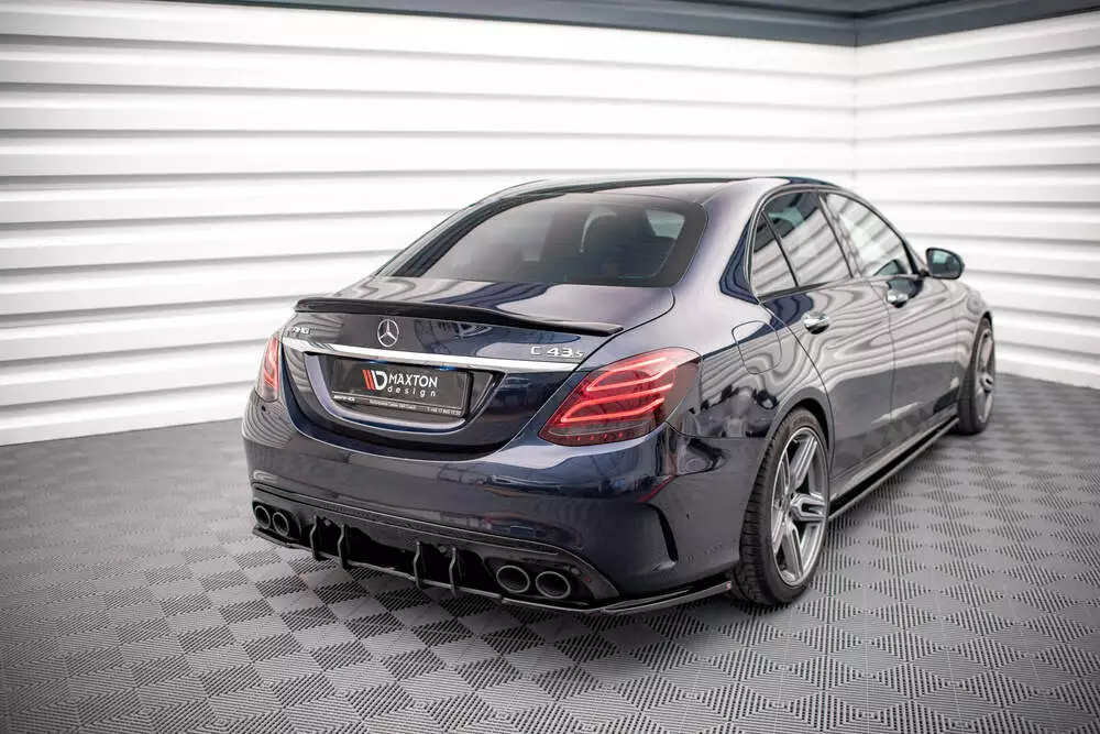 Rear Side Splitters Mercedes-amg C 43 Sedan W205 Facelift