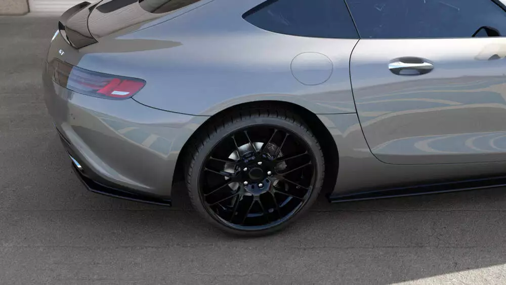 Rear Side Splitters Mercedes-amg Gt / Gt S C190 Facelift - Image 2