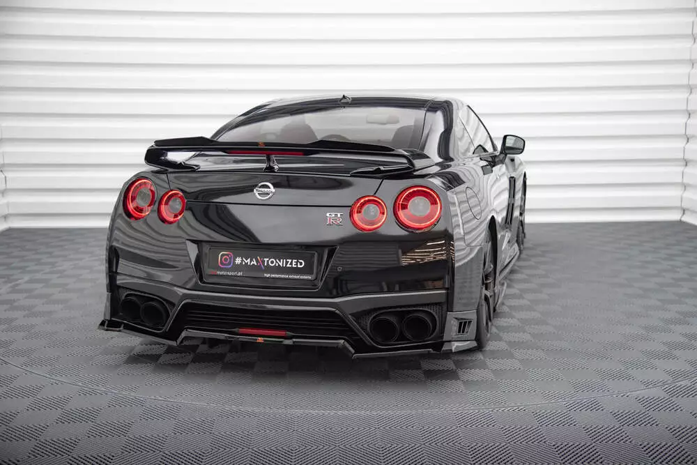 Rear Side Splitters Nissan Gtr R35 Facelift - Image 4