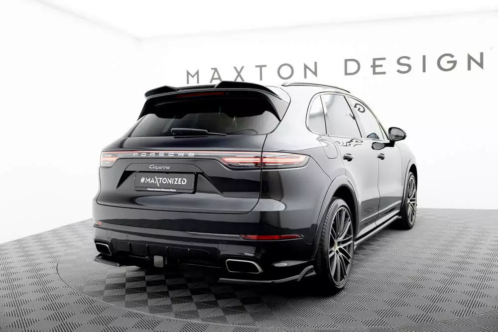 Rear Side Splitters Porsche Cayenne Sport Design Mk3 - Image 2