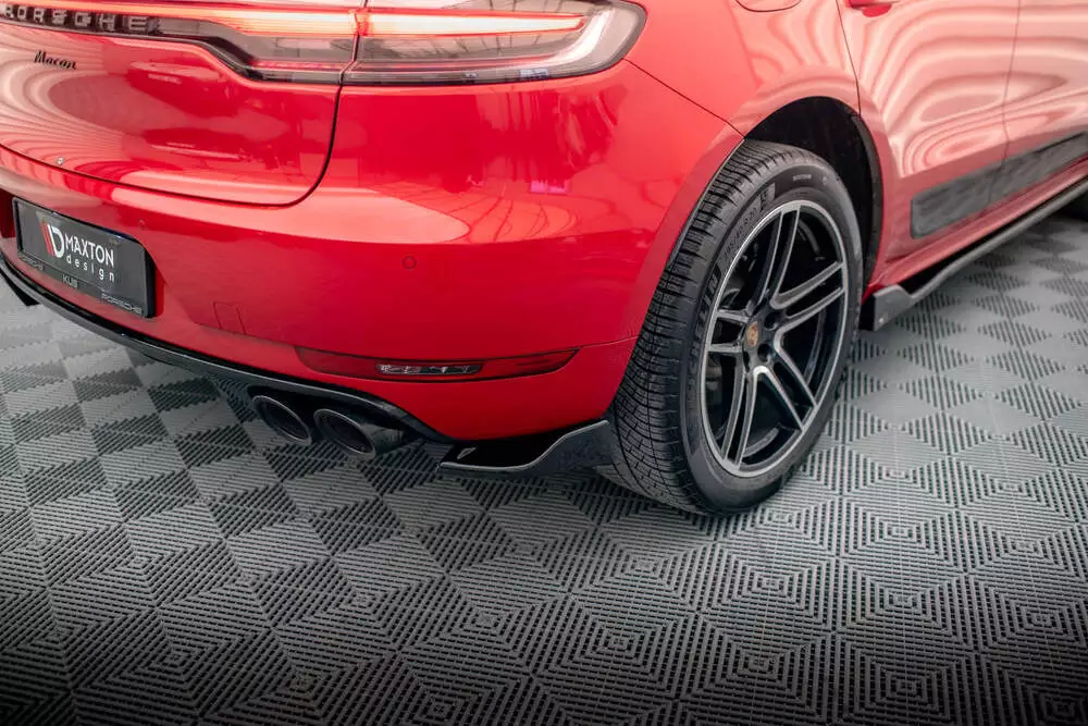 Rear Side Splitters Porsche Macan Gts / Sport Design Mk1 Facelift