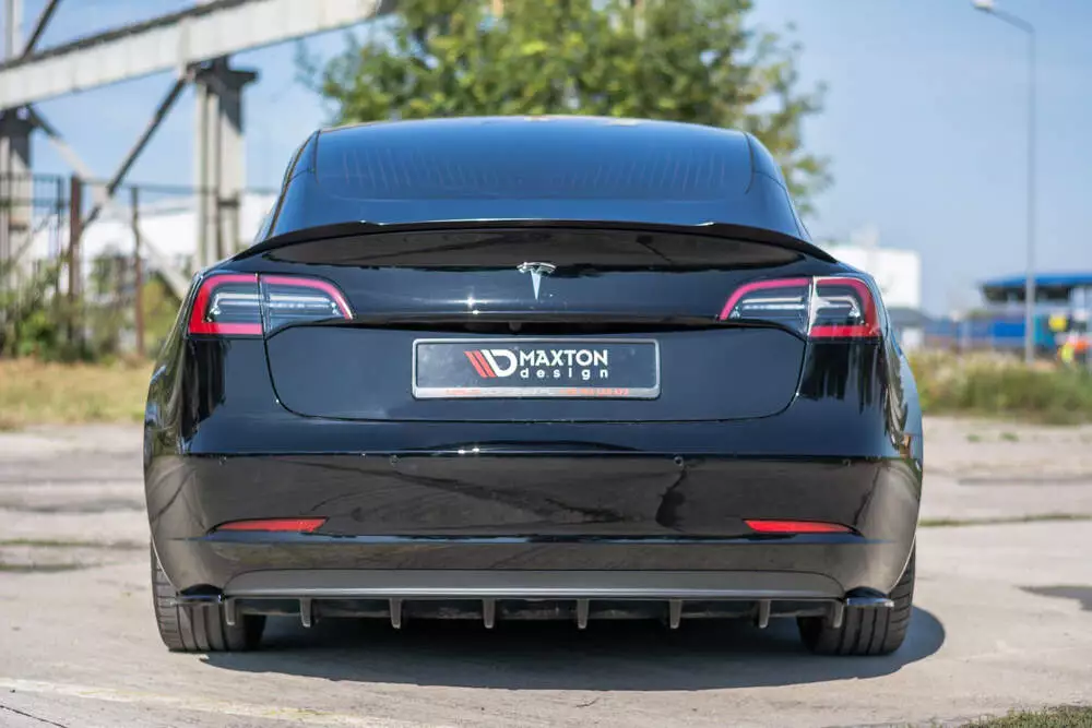 Rear Side Splitters Tesla Model 3 - Image 3