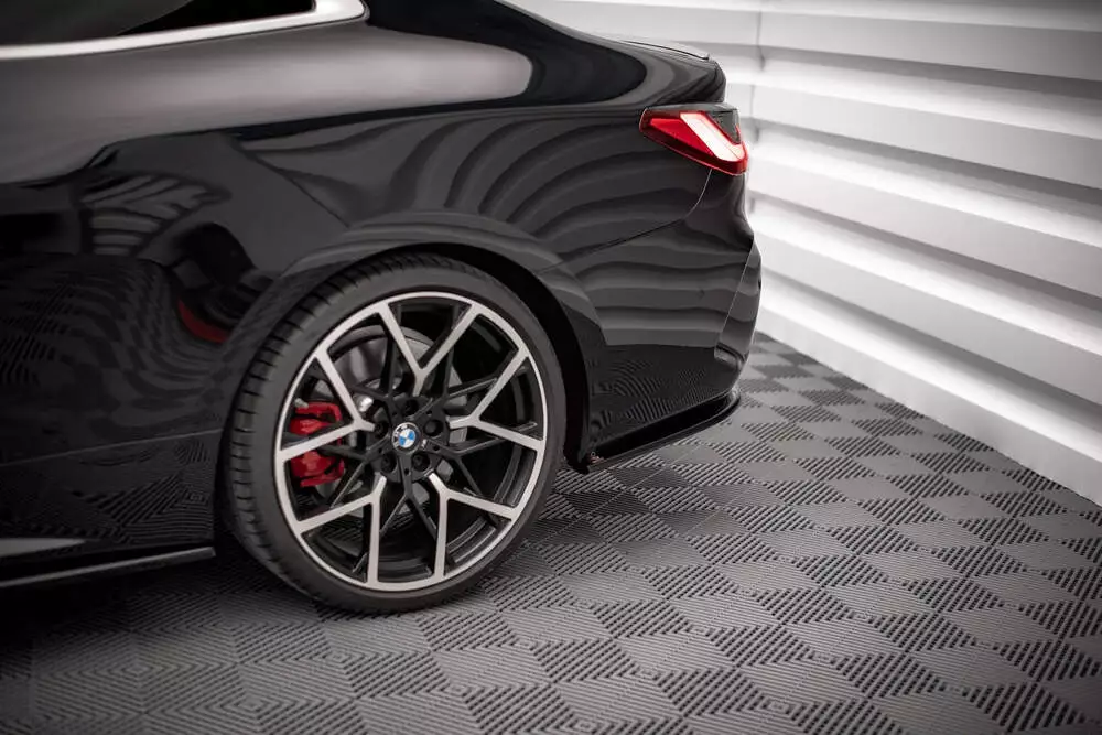 Rear Side Splitters V.1 Bmw 4 M-pack G22 / G23 / G22 Facelift / G23 Facelift