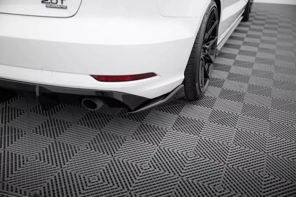 Rear Side Splitters V.2 Audi A3 Sedan 8v Facelift