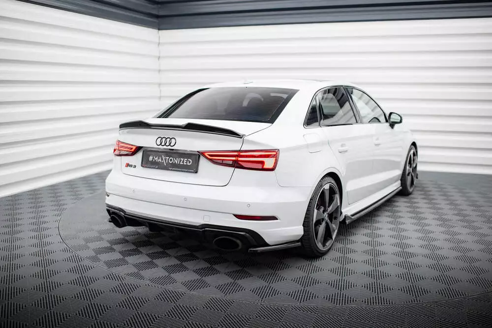 Rear Side Splitters V.2 Audi Rs3 Sedan 8v Facelift - Image 2