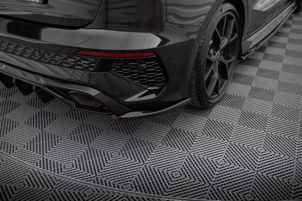 Rear Side Splitters V.2 Audi Rs3 Sportback 8y