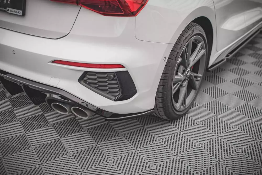Rear Side Splitters V.2 Audi S3 / A3 S-line Sportback 8y