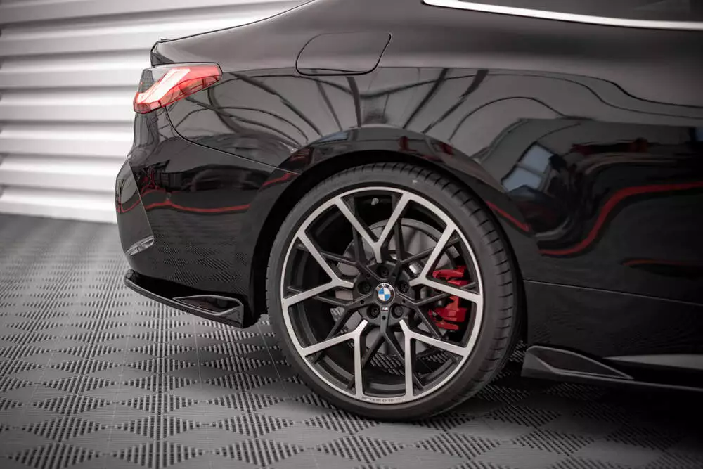 Rear Side Splitters V.2 Bmw 4 M-pack G22 / G23 / G22 Facelift / G23 Facelift