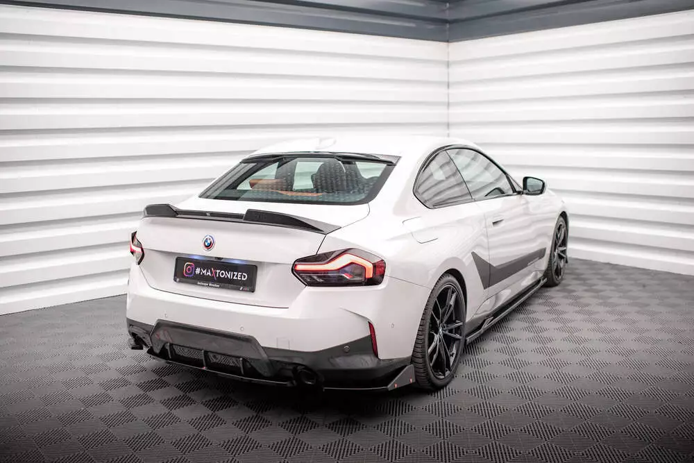 Rear Side Splitters V.2 + Flaps Bmw 2 Coupe M-pack G42