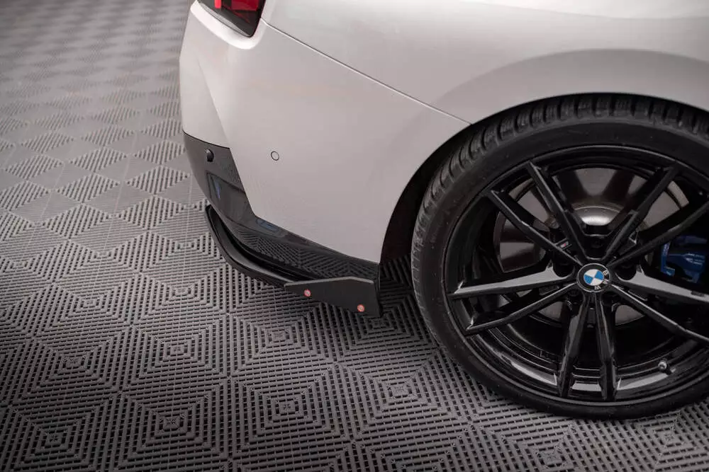 Rear Side Splitters V.2 + Flaps Bmw 2 Coupe M-pack G42 - Image 2