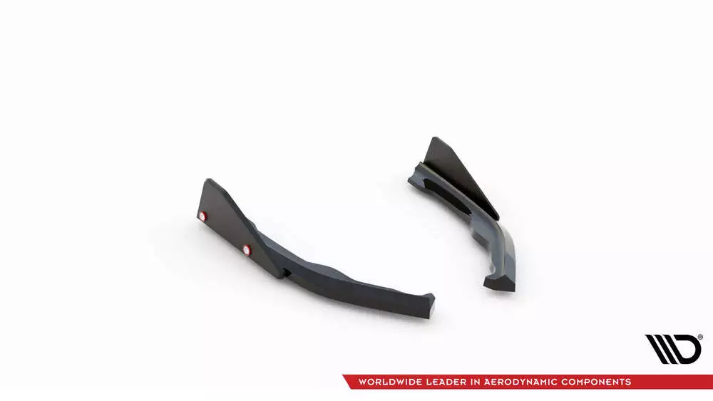 Rear Side Splitters V.2 + Flaps Bmw 2 Coupe M-pack G42 - Image 3