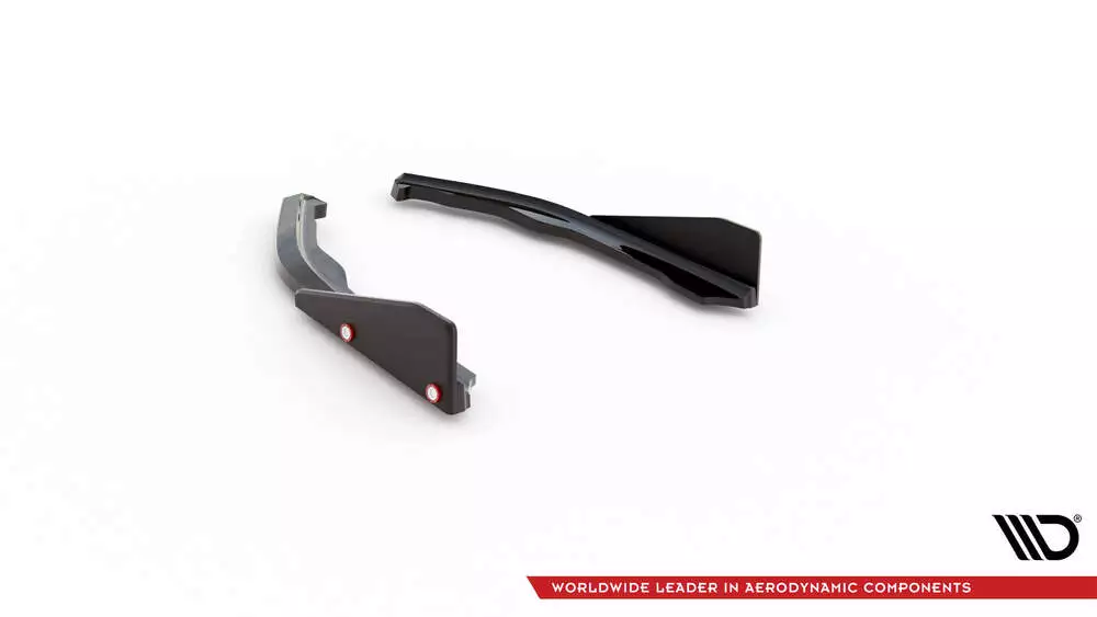 Rear Side Splitters V.2 + Flaps Bmw 2 Coupe M-pack G42 - Image 4
