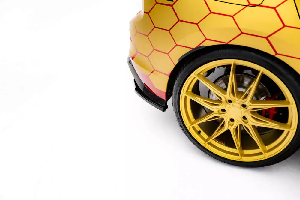 Rear Side Splitters V.2 Volkswagen Golf Gti Clubsport Mk8 Facelift - Image 2