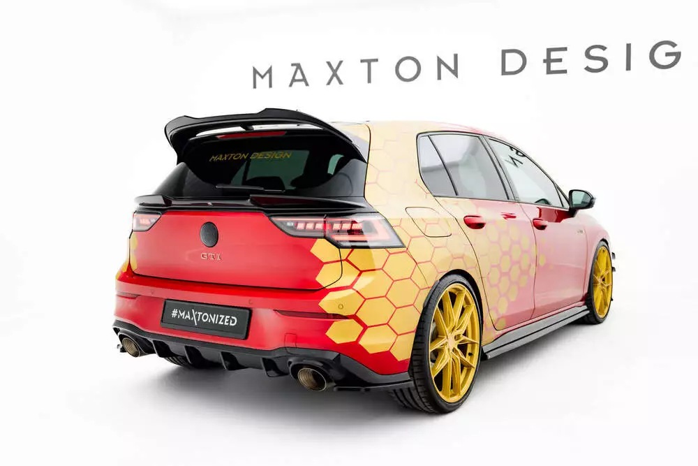 Rear Side Splitters V.2 Volkswagen Golf Gti Clubsport Mk8 Facelift - Image 3