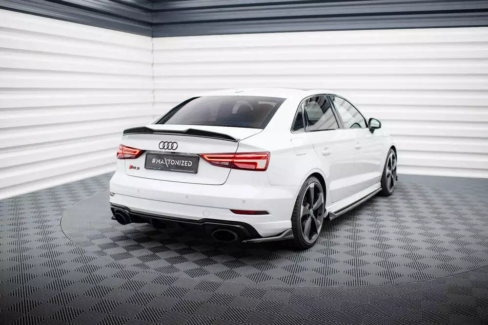 Rear Side Splitters V.3 Audi Rs3 Sedan 8v Facelift - Image 2