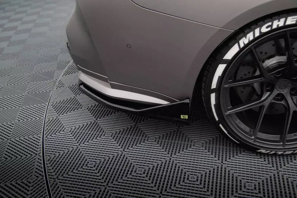 Rear Side Splitters V.3 Csl Look Bmw M4 G82 / G82 Facelift - Image 2