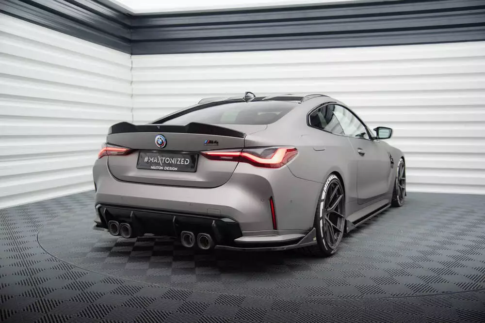 Rear Side Splitters V.3 Csl Look Bmw M4 G82 / G82 Facelift - Image 3