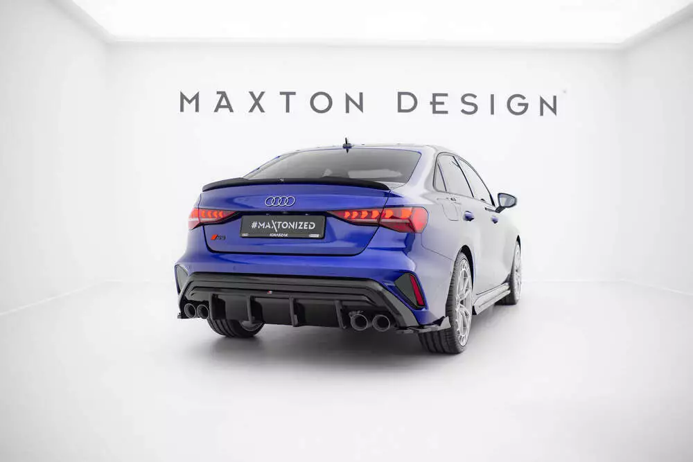 Rear Side Splitters V.4 Audi S3 Sedan 8y Facelift - Image 3