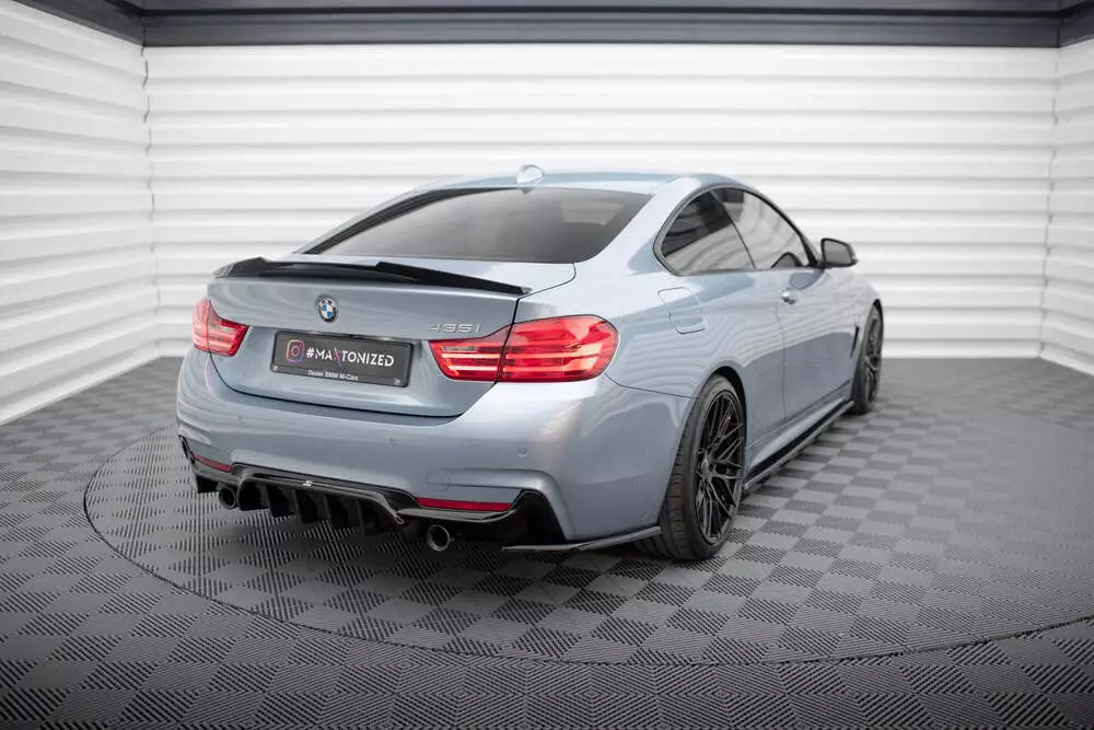 Rear Side Splitters V.4 Bmw 4 Coupe M-pack F32 - Image 2