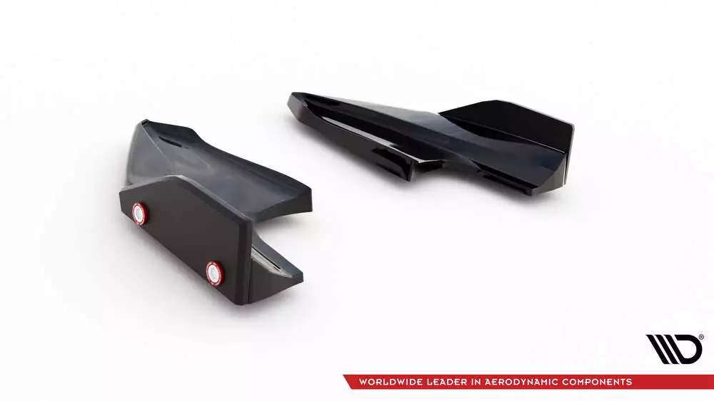 Rear Side Splitters V.5 + Flaps Volkswagen Golf R Mk8 Facelift - Image 5