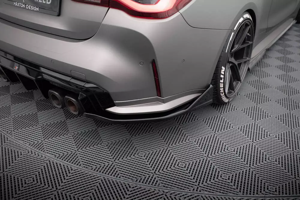 Rear Side Splitters V.5 (For Rear Valance V.1) Bmw M4 G82 / G82 Facelift
