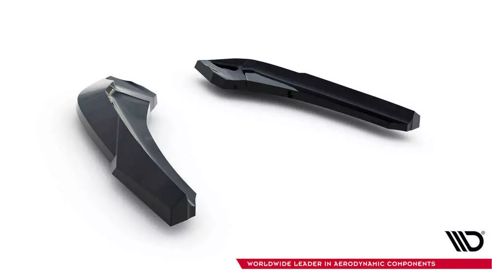 Rear Side Splitters V.5 (For Rear Valance V.3) Bmw 1 M-pack / M140i F20 Facelift - Image 5