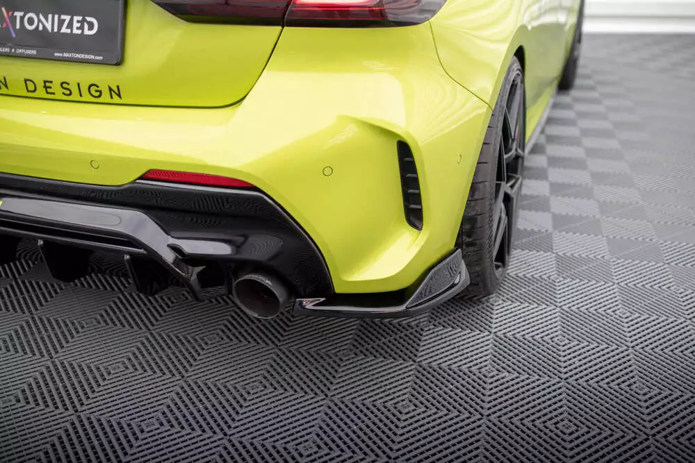 Rear Side Splitters V.8 (For Rear Valance V.1) Bmw 1 M-pack / M135i / 128ti F40