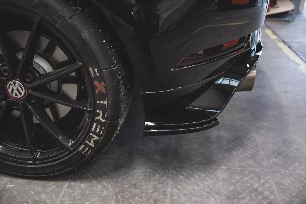 Rear Side Splitters Vw Golf 7 Gti Tcr