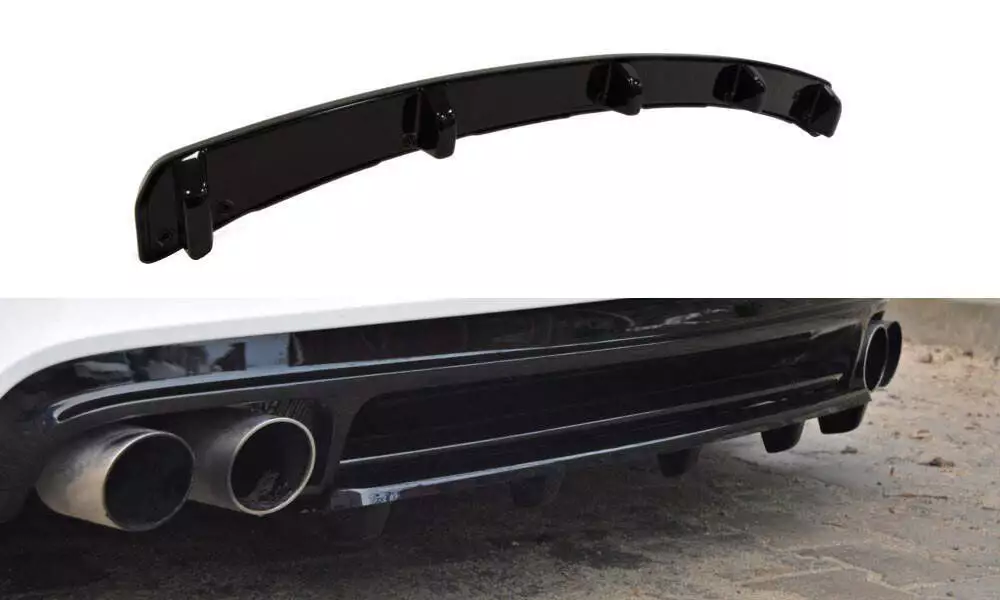 Rear Splitter Audi Tt S 8j (With A Vertical Bar)