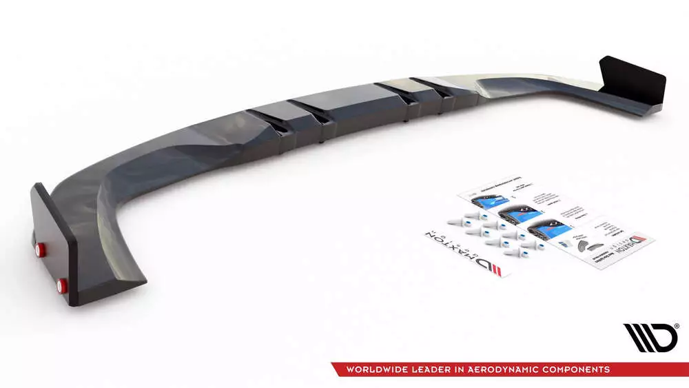 Rear Splitter + Flaps For Mercedes-amg A 45 S Aero Pack W177 - Image 4