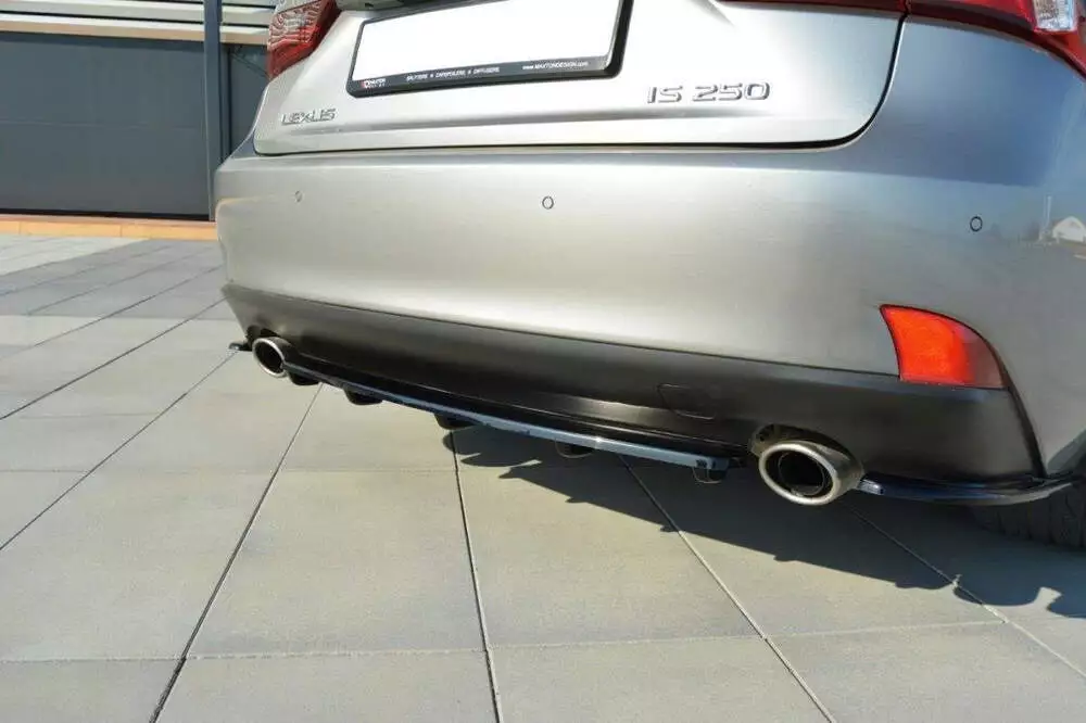 Rear Splitter Lexus Is Mk3 T (With Vertical Bars) - Image 2