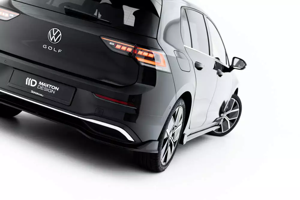 Rear Splitter Volkswagen Golf Mk8 Facelift - Image 4