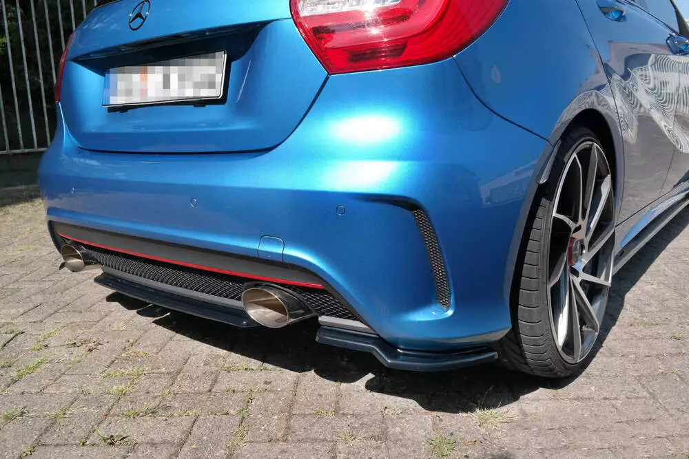 Rear Splitter (Without Vertical Bars) Mercedes-benz W176 Amg-line Preface - Image 2