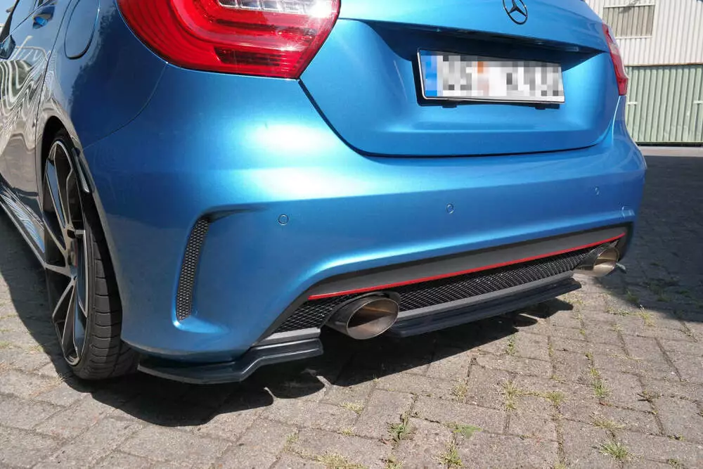 Rear Splitter (Without Vertical Bars) Mercedes-benz W176 Amg-line Preface - Image 4