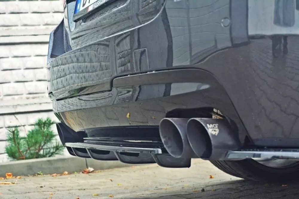 Rear Splitter For Bmw 5 F11 M-pack (Fits Two Double Exhaust Ends) - Image 2