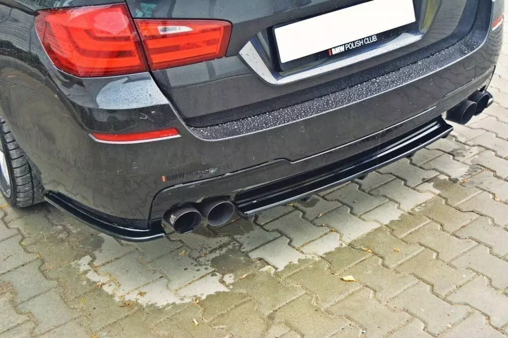 Rear Splitter For Bmw 5 F11 M-pack (Fits Two Double Exhaust Ends) - Image 3