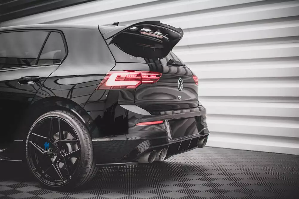 Rear Splitter For Volkswagen Golf R Mk8 - Image 2