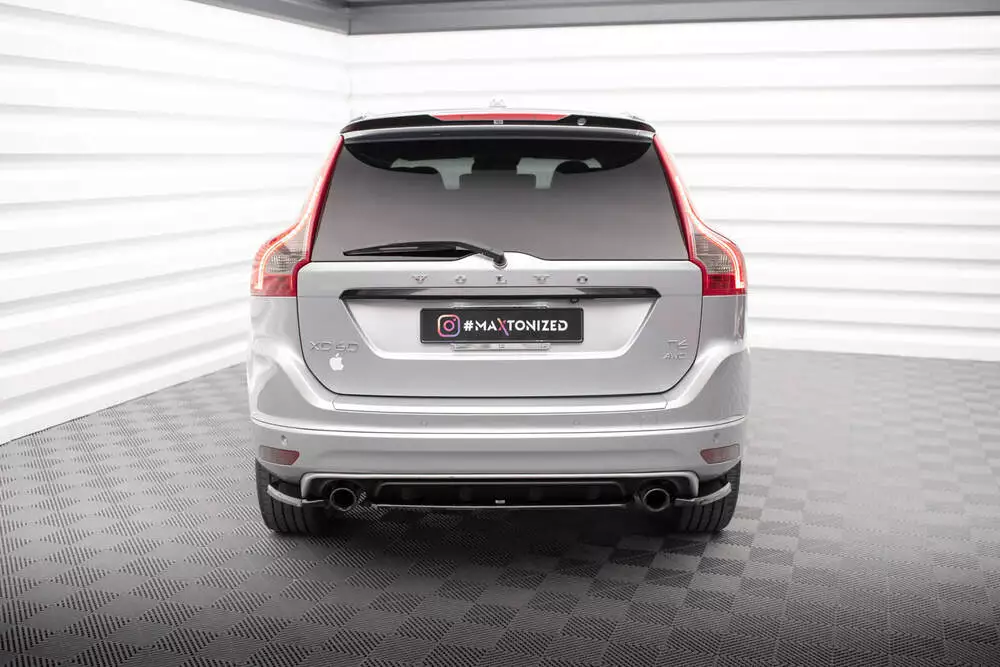 Rear Splitter For Volvo Xc60 R-design Mk1 Facelift