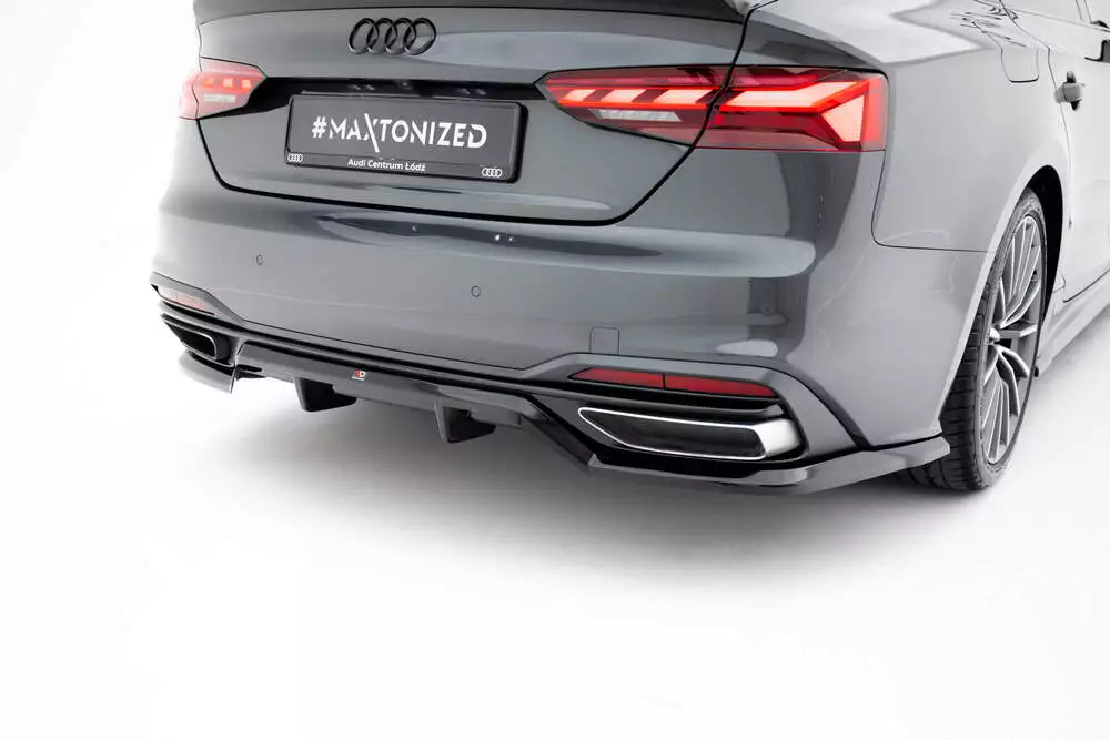 Rear Splitter (With Vertical Bars) Audi A5 F5 Facelift