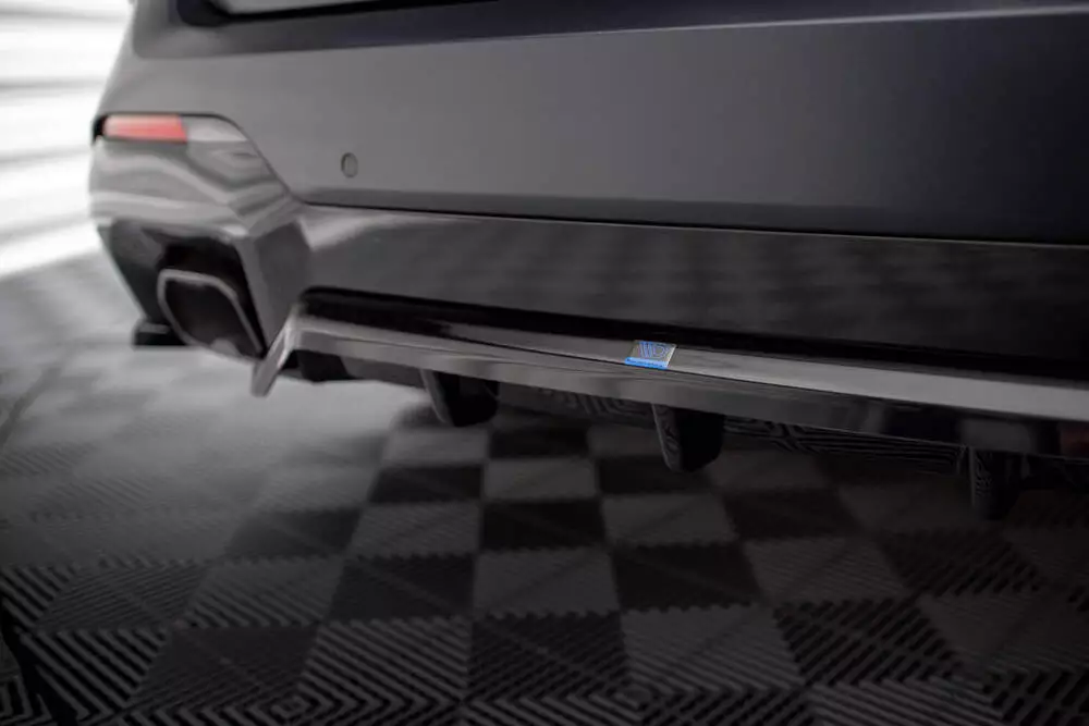 Rear Splitter (With Vertical Bars) Bmw X3 M-pack G01 Facelift - Image 2