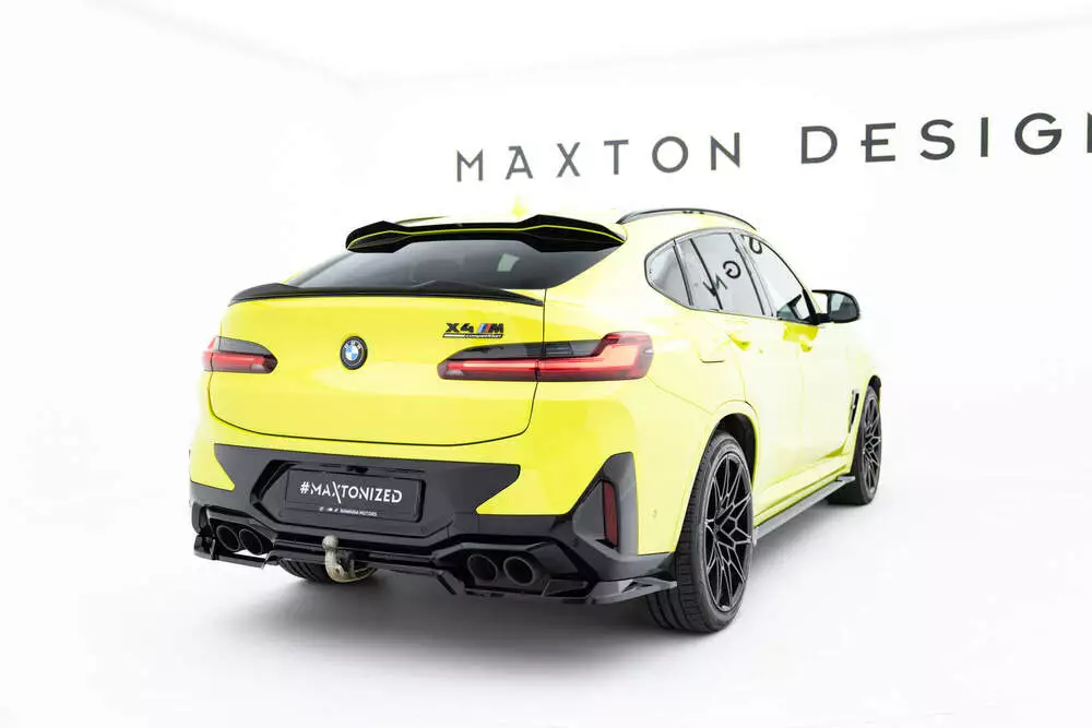 Rear Splitter (With Vertical Bars) Bmw X4m F98 Facelift