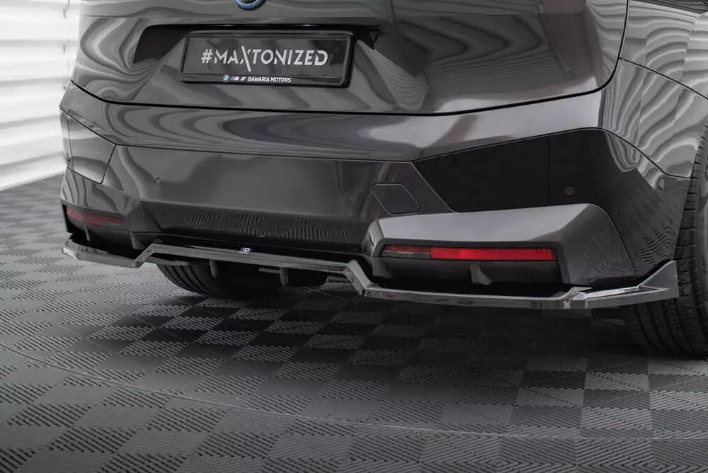 Rear Splitter (With Vertical Bars) Bmw Ix M-pack I20