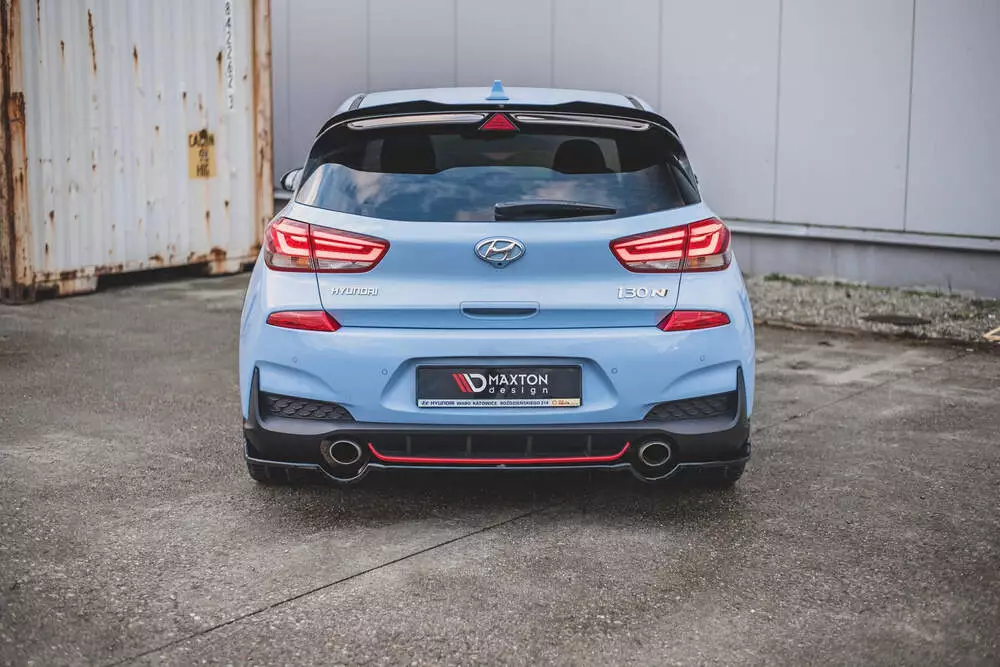 Rear Splitter (With Vertical Bars) Hyundai I30 N Mk3 Hatchback - Image 3