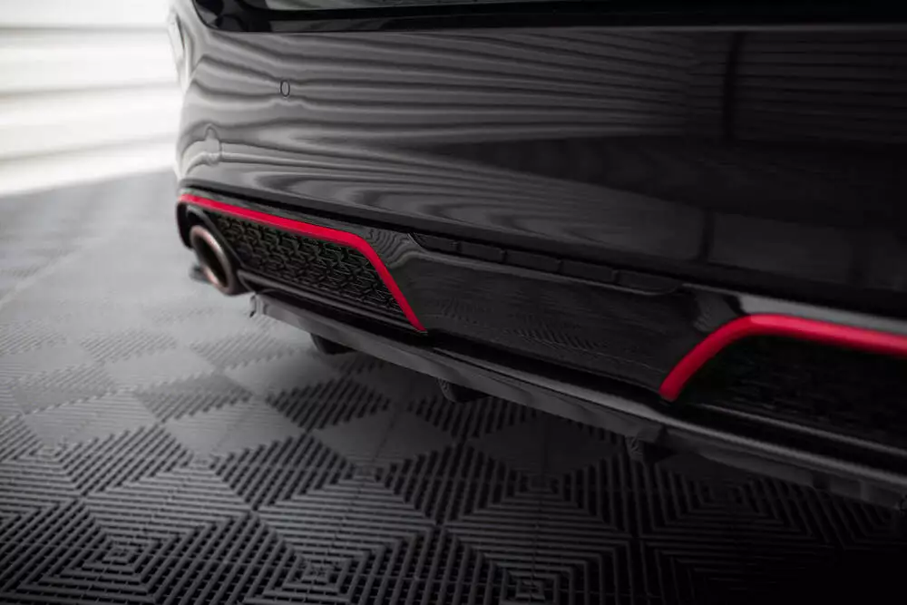 Rear Splitter (With Vertical Bars) Kia Ceed Gt Mk3 Facelift - Image 3