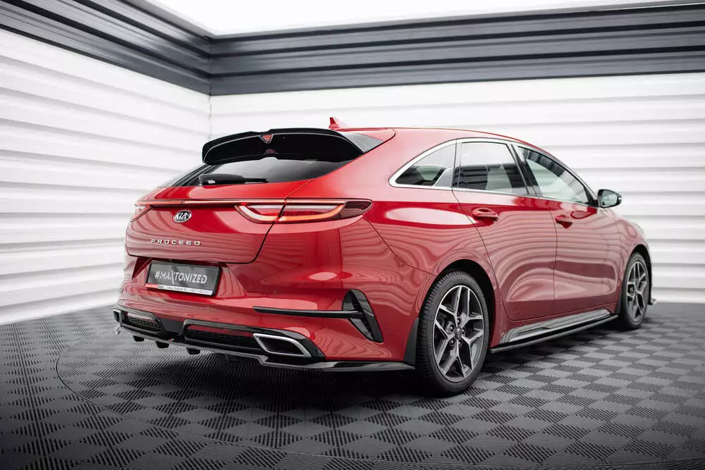 Rear Splitter (With Vertical Bars) Kia Proceed Gt-line Mk1 - Image 5