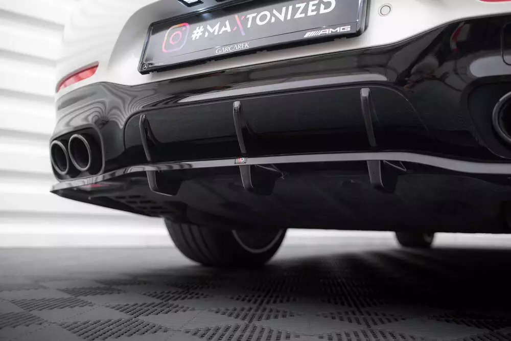 Rear Splitter (With Vertical Bars) Mercedes-amg Gt 43 4 Door Coupe V8 Styling Package - Image 2