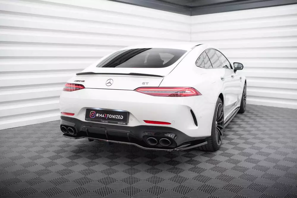 Rear Splitter (With Vertical Bars) Mercedes-amg Gt 43 4 Door Coupe V8 Styling Package - Image 3