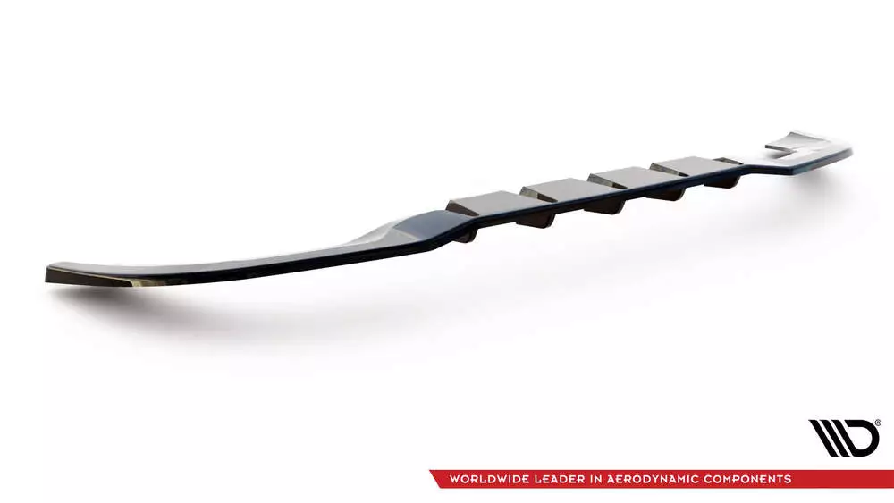Rear Splitter (With Vertical Bars) Mercedes-benz A Hatchback Amg Line W177 - Image 3